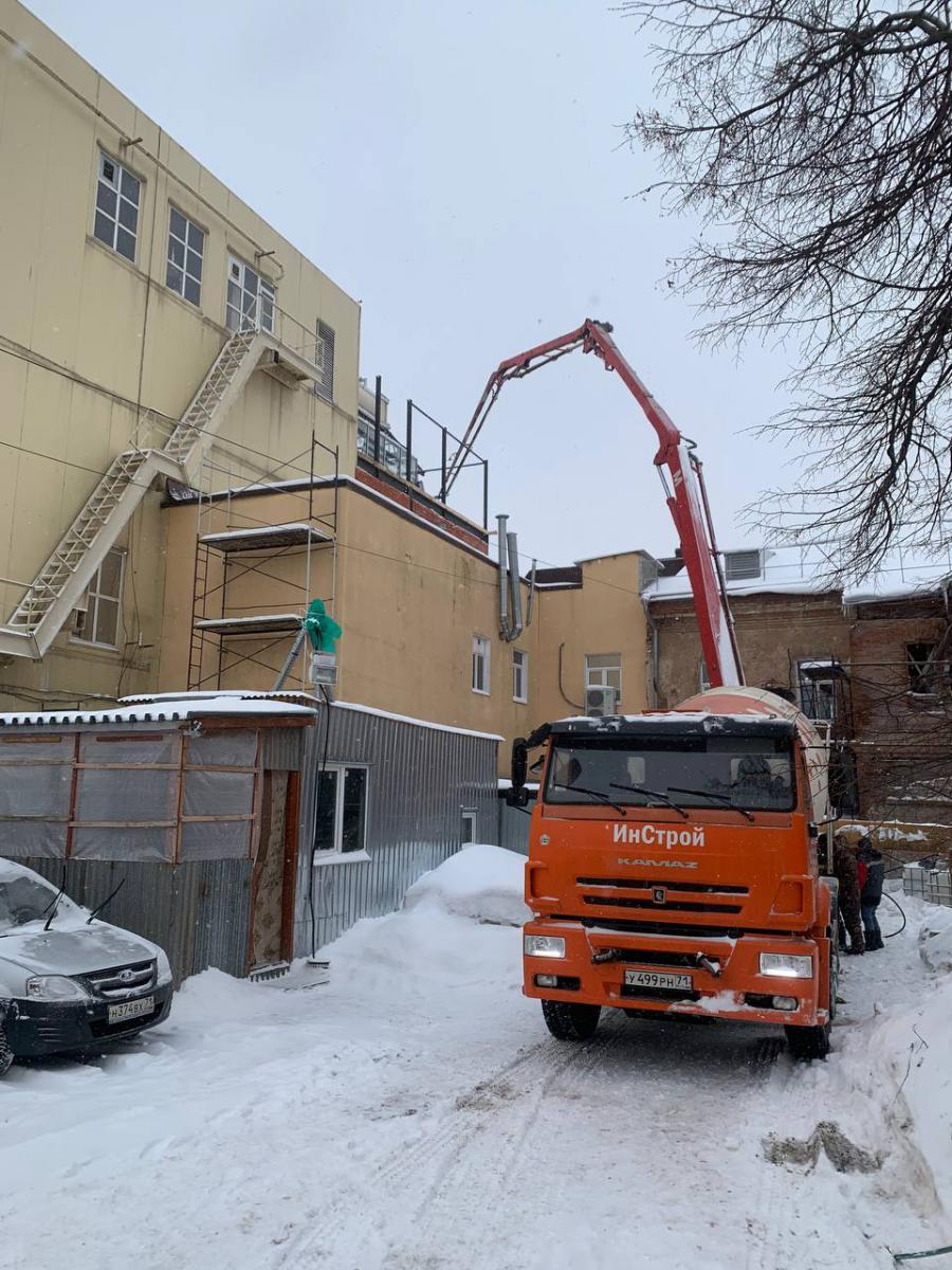 Производство и доставка бетона, бетононасос. Тула